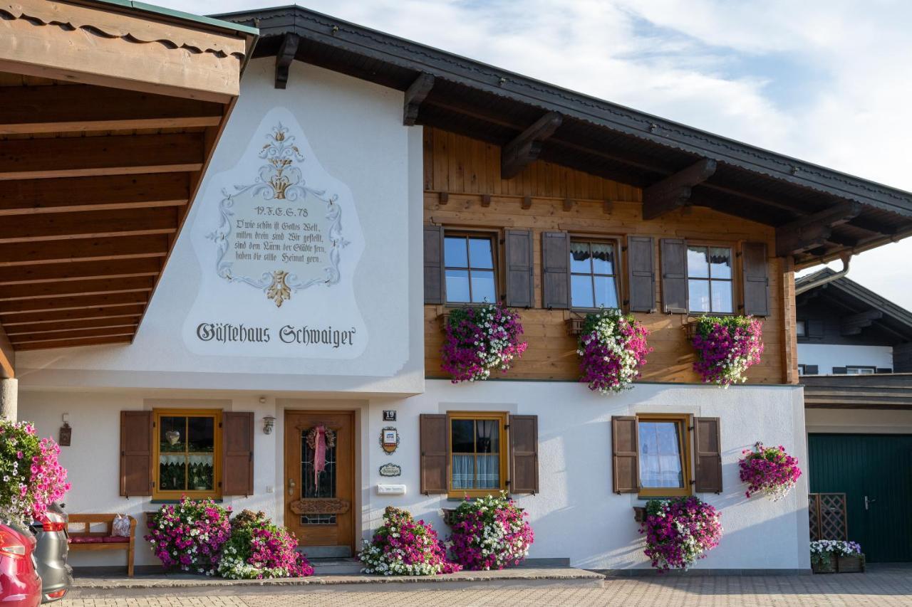 Gaestehaus Schwaiger - Wiesenweg Kössen Buitenkant foto
